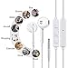 Apple Earbuds/Headphones/Earphones/EarPods, XUYAO Headsets With Mic & Remote, Stereo Sound Noise Isolation Earbuds for iPhone 6S/6Plus/5S/4S iPod iPad IOS Android Samsung S7/S6 Note 1/2/3 MP3/4/5