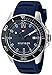 Tommy Hilfiger Men's Quartz Stainless Steel and Silicone Watch, Color:Blue (Model: 1791263)