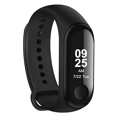Xiaomi Mi Band 3 - Activity tracker mit Herzfrequenzmessung [EU Version], 0.78'' full OLED Touchscreen, Benachrichtigungen in