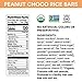 Nature's Path EnviroKidz Organic Crispy Rice Bars, Peanut Choco Drizzle, Gluten Free, 36 Bars (Pack of 6, 6 Oz Boxes)