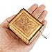 HOSALA Personalizable Music Box Handmade Engraved Wooden (Wood, LET IT BE)