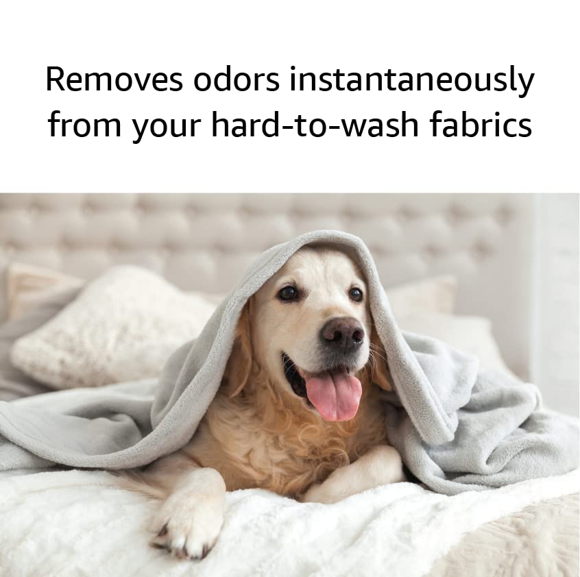 Amazon Basics Fabric Spray, Fabric Freshner, Fresh Scent, 32 fl oz, Pack of 2