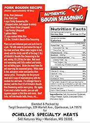 Authentic Boudin Seasoning