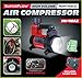Q Industries 12 Volt Air Compressor, Portable Air Pump, Tire Inflator 150 PSI, Air Compressor by SuperFlow for Cars, Trucks, RVs, and Bikes