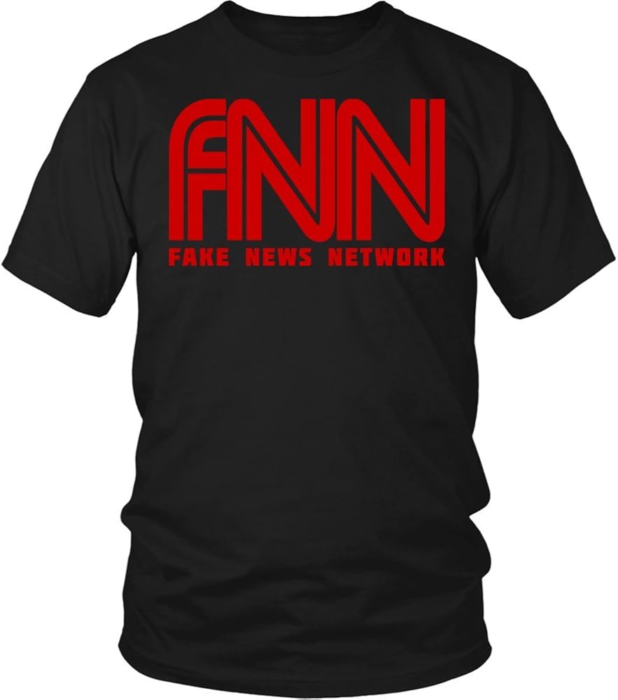 World Of Tees FNN Fake News Network Shirt - Funny Trump Media Accusations Tee