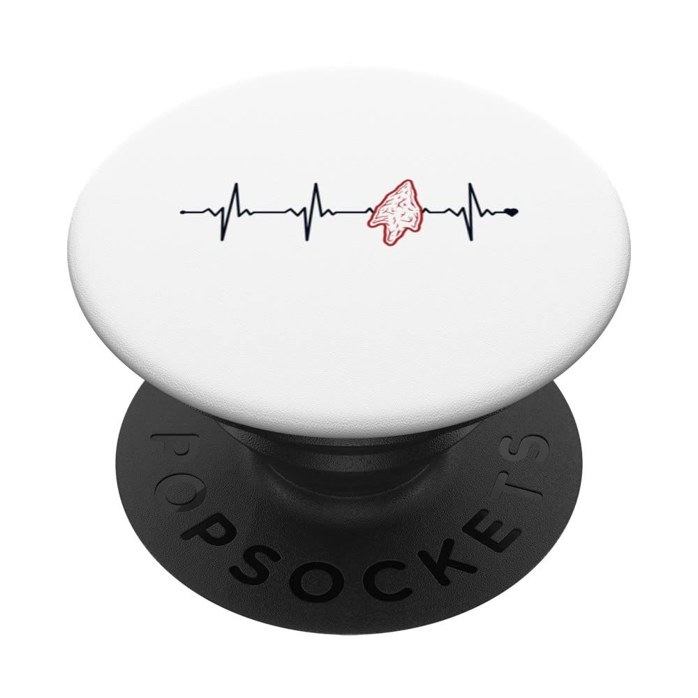 Arrowheads Heartbeat Flint Artifact Arrowhead Collecting PopSockets Swappable PopGrip