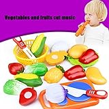 Kid Educational Toy,BeautyVan 12PC Cutting Fruit Vegetable Pretend Play Children Kid Educational Toy