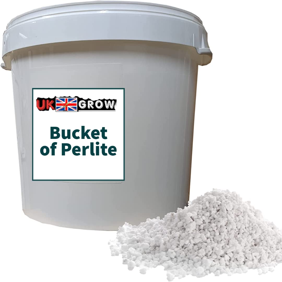 UK GROW 1L Perlite Bucket P35 3-5mm 1L Bucket of Perlite potting compost (1L)