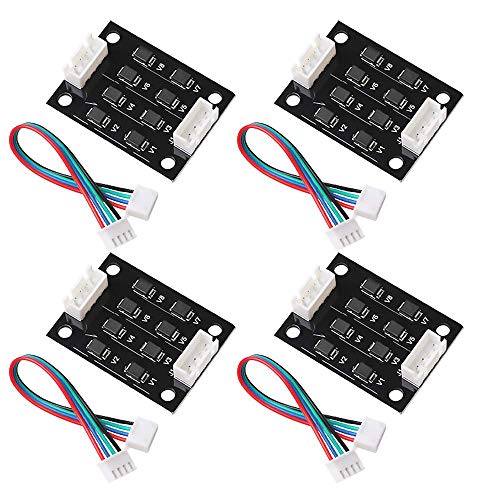 Aokin 4 Pcs TL Smoother Addon Module 3D Printer Accessories Filter for Pattern Elimination Motor Clipping Filter 3D Pinter Motor Drivers
