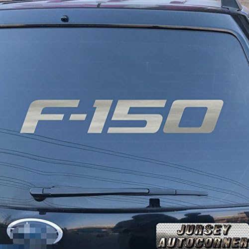 F150 Off Road Fit for Ford F150 Car Truck Decal Sticker Vinyl Die cut no background pick color size style2 (silver, 4'' (10.2cm))
