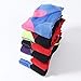 Yshare 4 Pack Men's Cushioned Basketball Dri-Fit Athletic Compression Long Sports Outdoor Dress Socks Size