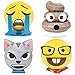 The Works Bundle: All 4 Foamworks 3D Emoji Model Foam Puzzles, Including Waterworks, Deuces on the Loose, Made in Shades, and Frisky Felines