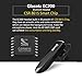 Glazata Wireless Earphone, Qualcomm 3020 Smart chip 20 Hrs Talktime with Microphone, Noise Cancelling, Handsfree Driving Headset, Compatible with Cell Phone iPhone Android PC 「EC200 Black」