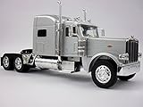 Peterbilt 389 Truck Diecast Metal 1/32 Scale Truck Model - SILVER