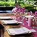 Wild Leaf Tableware 10 Inch Palm Leaf Plates - 25 Pack - Sturdy and Eco-Friendly Bamboo Plates Disposable, Disposable Plastic and Paper Plates for Party