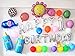 FECEDY® Silver Film Happy Birthday Balloons for Party Decoration