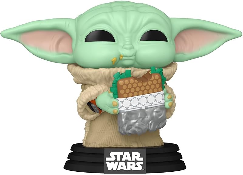 Pop! Star Wars: The Mandalorian and Grogu - Grogu - Figura de Vinilo Coleccionable - Idea de Regalo - Mercancía Oficial - Juguetes para niños y Adultos - Figura Modelo para coleccionistas