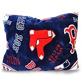 MLB Boston Red Sox Royal Plush  Pillow, 20 x 26 Inches