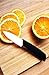 3 Inch Ceramic Paring Knife WHITE CERAMIC Blade ZIRCONIA, ABS Handle Black by Platinum UMD