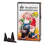 HUSS Incense Cones for German Incense Smoker - Citrus - Eco-Friendly Handmade in Germany