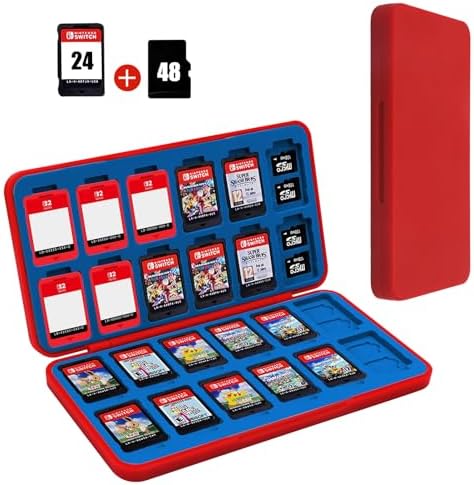 Amazon.com: JINGDU 24-Slot Switch Game Card Case Compatible with
