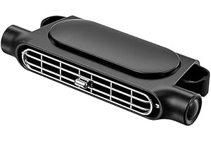 Generic Car Fan Car Seat Fan with 3 Speeds, USB Powered Fan for Car, Car Fans That Blow Cold Air, Car Fans for Backseat for Kids Car Exhaust Fan, Car Ac for Sedan SUV/Jeep/Truck (black)