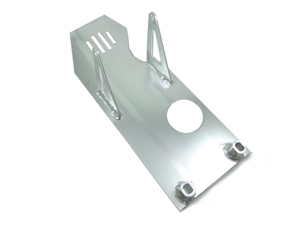 Skid Plates Silver Skid Plate Skidplate for Honda XR50 CRF50 Z50 XR CRF