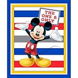 Disney Mickey The One and Only Fabric Sold by the Panel