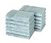 SALBAKOS - Luxury Turkish Washcloths for Your Body - 12 Piece Set of Face Towels for Drying Face, Made with 100% Turkish Cotton, Absorbent & Comfy | 13