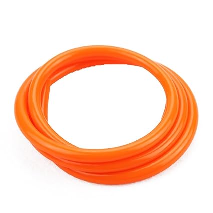 GOOFIT 105mm x 5mm Orange Kraftstoffschlauch Benzinschlauch Ölschlauch Dieselschlauch Kraftstoffschlauch Schläuche PVC Schlau