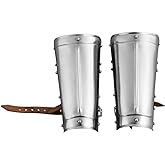 Medieval Pair of Leg Greaves Armor & Steel Arm Guards Set Viking LARP Accessories Functional Re-Enactment Knight Armoury Collectibles