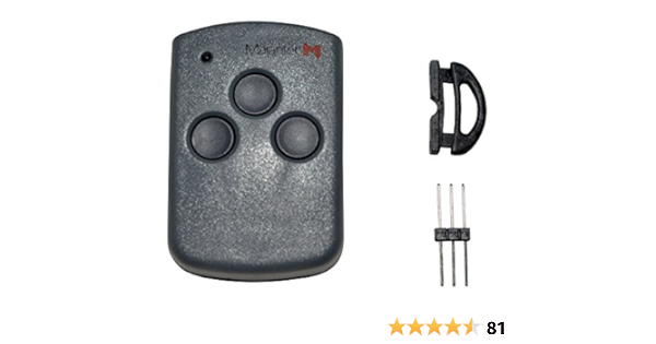 Marantec 3 Button Garage Door Opener Keychain Size Remote Transmitter 315 Mhz M3 3313 Amazon Com