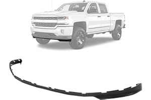 KUAFU Front Lower Bumper Air Dam Deflector Compatible with 2016-2018 Chevy Chevrolet Silverado 1500, 2019 Silverado 1500 LD Models Replace for GM1092250, 23496677 Valance Panel Plastic