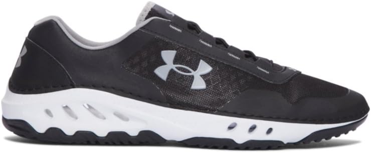 Under Armour - Mens Drainster Rubber Boots, Size: 11 D(M) US, Color: Black/White/Gray Wolf (001)