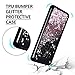 Caka Galaxy S9 Plus Case, Galaxy S9 Plus Glitter Case Starry Night Series Luxury Fashion Bling Flowing Liquid Floating Sparkle Glitter Girly Soft TPU Case for Samsung Galaxy S9 Plus (Rose Gold)