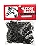 Weaver Leather Rubber Bands Black, 65-2241