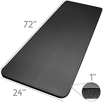 Amazon.com: Colchoneta ultragruesa Crown Sporting Goods de 1 ...