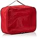 Eagle Creek Pack-It Original Clean/Dirty Packing Cubes for Travel - Durable Lightweight Dual Compartment Suitcase Organizer to Keep Clothes Separate, Red Fire - Small