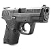 TALON Grips Adhesive Grip – Compatible with Smith and Wesson M&P Compact 9mm .357/.40 – Made in The USA – Small Backstrap, Granulate, Black