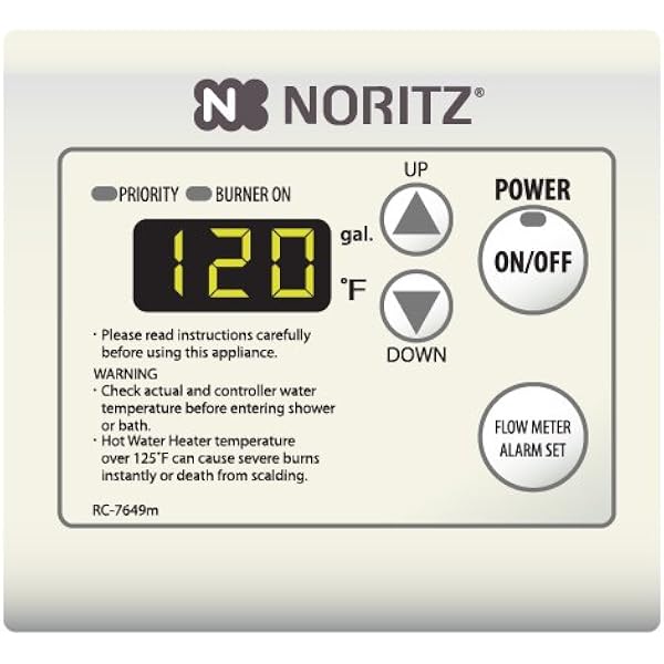 Noritz NRC66ODNG Outdoor Condensing Tankless Water Heater, 6.6 GPM -  Natural Gas - Amazon.com