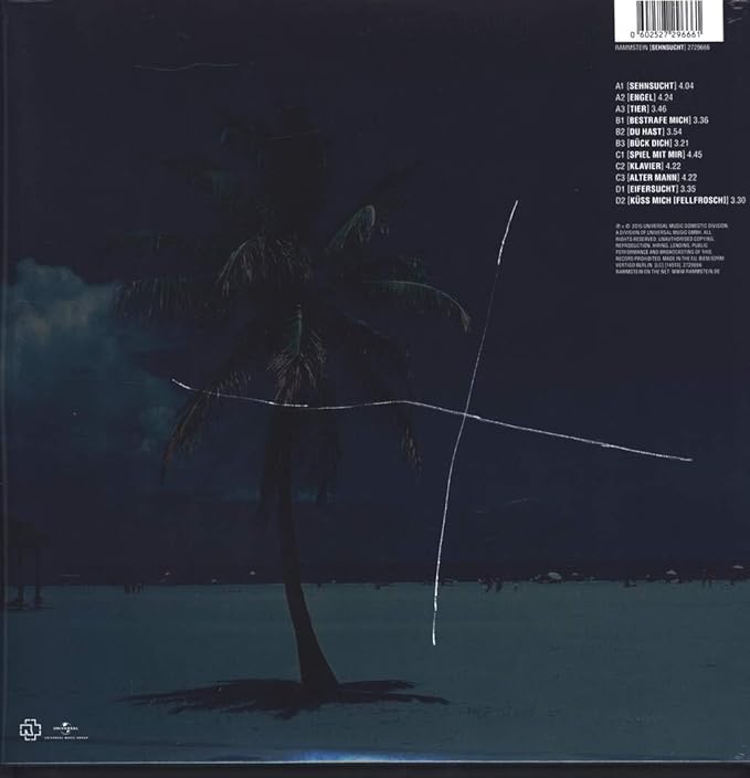 Amazon Sehnsucht 2lp Remastered 12 Inch Analog Rammstein ヘヴィーメタル 音楽