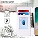 FYY for iPhone X Case/iPhone Xs Case/iPhone 10 Case, PU Leather Flip Wallet Phone Case with Card Holder Wrist Strap Kickstand Protective for iPhone X/10 2017/iPhone Xs 2018 5.8