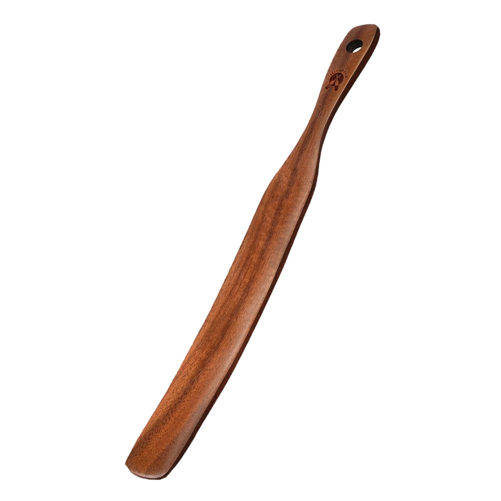 Photo 1 of Wooden Spoons for Cooking,12.8 inch Wood Corner Spoon for Cooking,Wooden Cooking Utensils for Spreading, Cooking, Mixing (spurtle)