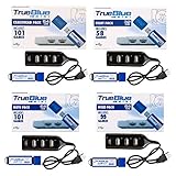 PeleusTech® True Blue Mini 4 Pack, True Blue Mini Crackhead Pack 64GB + Meth Pack 64GB +Weed Pack 64GB + Fight Pack 32GB for Playstation Classic