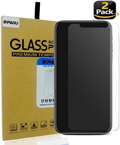 SIPAOU Matte Screen Protector for iPhone 11 Pro/XS/X,[2 Pack] Anti-Glare & Anti-Fingerprint Tempered Glass Film [Case Friendly] for iPhone 11 Pro/XS/X (5.8 Inch)