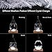Storm Glass Weather Forecaster Weather Station Fashion Creative Office Desktop and Home Decor Water Drop Glass Bottle -Large