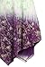BEPEI Tunics for Leggings, Tie Dye Short Sleeve Casual Exotic Bohemian Shirts
