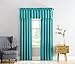 Sun Zero Barrow Energy Efficient Rod Pocket Curtain Panel, 54