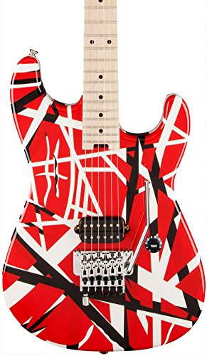 EVH Striped Series - Red, Black, and White