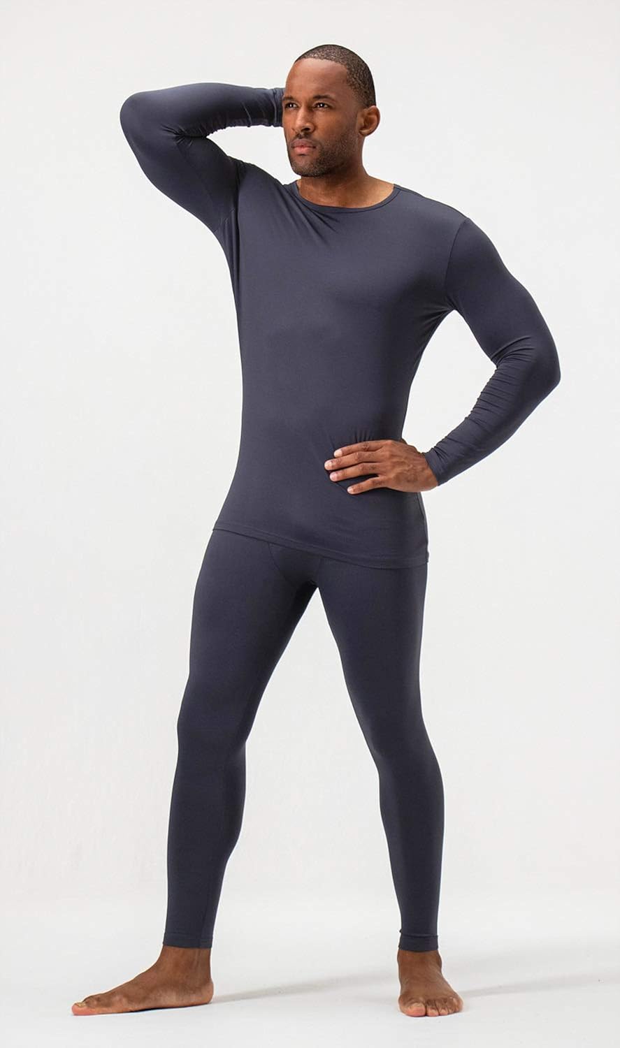 DEVOPS Men's Thermal Underwear Long Johns Set with Fleece Lined at  Men’s Clothing store